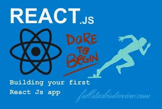 Step by step instructions to build your first React Js application